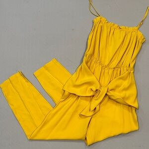 BCBGeneration Yellow Jumpsuit